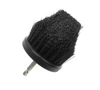 Cepillo de taladro cónico de 2.5 pulgadas, limpiador de nailon para limpieza de suelos de baldosas de bañera, accesorio de cepillo eléctrico de vástago hexagonal