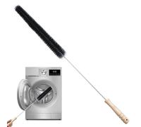 Cepillo de tubo para secadora | Cepillo de limpieza de radiador - Reutilizable Flexible Rodillo de Refrigerador Largo Limpiador de para Secadora