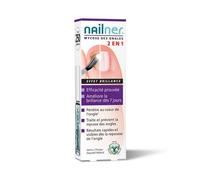 Nailner 2 en 1 Micosis de las uñas barniz pincel efecto brillo 5 ml