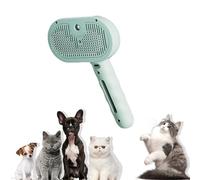 Cepillo de vapor 3 en 1 para gatos, cepillos de vapor de acero inoxidable ABS para perros, cepillos silenciosos de 36 dB con aerosol, con un tanque de agua integrado de 35 ml para mascotas, todo tipo