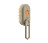 Cepillo de vapor 3 en 1 para mascotas, limpieza de masaje con una sola tecla, evita que el pelo vuele sin dañar la piel, cepillo de aseo USB para gatos y perros