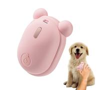 Cepillo de vapor de gato, cepillo de vapor de gato para desprenderse, Peine de aseo recargable de vapor doble de vapor, Herramienta de desprendimiento portátil eléctrico de masaje inteligente Anti est