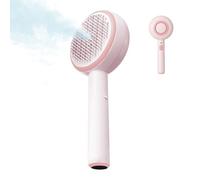 Cepillo de vapor de mascotas, cepillo de vapor para perros, cepillos de gatos antiestáticos caseros de vapor, suministros de atención eléctrica para espacios al aire libre viajan en tiendas de hogar