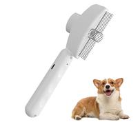 Cepillo De Vapor Gato Depósito Recargable Antideslizante Quita Pelos | Cepillos De Vapor Para Gatos De Interior Limpia Y Desenreda El Subpelo D