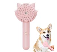 Cepillo De Vapor Para - Accesorio Para Aseo De Mascotas Con Agua Para Perros Y De Largo O Corto,Peine Para Cachorros Y Gatitos De Aseo Masaje Limpieza Eliminación De Para Uso En Casa Ducha