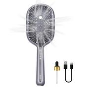Cepillo de Vapor para Cabello,Peine Masajeador de Cuero Cabelludo | Cepillo Capilar con Pulverizador de Agua | para Hogar Ducha Baño Gimnasio Residencia Viaje