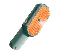 Cepillo de vapor para gatos, cepillo de vapor para asentarse, cepillo para escamas con vapor para gatos, herramienta multifuncional para el cuidado de mascotas para la depilación y desenredar