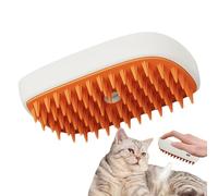 Cepillo de vapor para gatos, cepillo de vapor recargable por USB, cepillo de vapor para gatos con cable de carga, cepillo para gatos con vapor para eliminar el pelo suelto enredado, perros y gatos