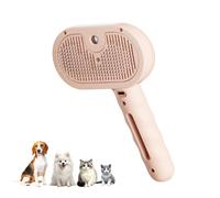 Cepillo de vapor para gatos con vapor, cepillo de vapor para gatos, cepillo de vapor para inodoro, sin dolor, cepillo antipelos para gatos con nebulización nano, elimina el 95% de los pelos muertos