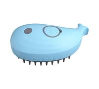 Cepillo de vapor para gatos, lindo cepillo de pelo en forma de ballena, cepillo masajeador de vapor para mascotas, cepillo de masaje para mascotas, cepillo de pelo recargable para gatos, prevención