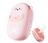 Cepillo de vapor para mascotas, cepillo de champú 3 en 1 para perros, peine de aseo de vapor suave de silicona, peine para el cuidado de mascotas para perros, gatos, , animales pequeños