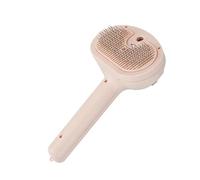 Cepillo de vapor para mascotas, cepillo suave para gatos con cepillo de vapor para gatos, práctico cepillo de vapor, cepillos para gatos para interiores, mascotas grandes, piel sensible, peinado