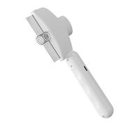 Cepillo De Vapor Para Perros | Cepillo de Vapor para Gatos que Pierden Pelo - Peine Quita Pelo Con Tanque De Líquido Recargable Y Carga Por USB Para Razas Medianas Pequeñas Y Grandes