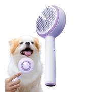 Cepillo de vapor para perros, peinado de depilación con spray de mascotas | Cepillo de gato autolenado recargable para desprenderse,Herramienta de aseo eléctrico para animales de gatito de cachorro de