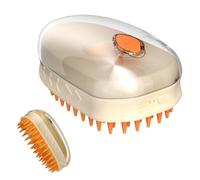 Cepillo de vapor para perros y gatos - Peine eléctrico antipelo con spray, cepillo de pulverización para perros y gatos - Para capa larga y corta, baño, masaje y desenredado para