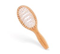 Cepillo de ventilación de bambú para un peinado más rápido - Certificado FSC, vegano, 100% libre de plástico para añadir volumen