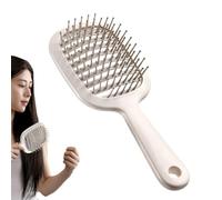 Cepillo de ventilación para secado con secador, cepillo para el cabello con ventilación,Cepillo para desenredar el cabello con ventilación | Cepillo de pelo curvo, cepillo de paleta para secado con se