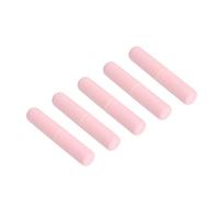 Cepillo del Labio del Silicón, Uso Al Aire Libre Suave de la Cabeza Redonda 5PCS del de Cepillo del Lápiz Labial