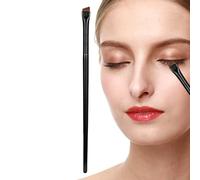 Cepillo delineador de ojos - Slim Fine Brow Conformando el cepillo de maquillaje | Aplicador de detalles de ojos planos inclinados de precisión, herramienta cosmética profesional ultra delgada, contro