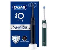 CEPILLO DENTAL ELECTRICO BRAUN IO2 DUO NEGRO/VERDE ORAL-B CEPILLO ELECTRICO IO2 DUO NEGRO/V