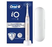 Cepillo dental eléctrico Oral-B iO2 vibratorio 3 modos rosa y blanco con estuche