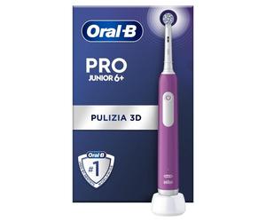 Cepillo dental eléctrico Oral-B Junior 8006540742891 Rotatorio Suave Batería Integrada Púrpura