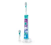 Cepillo dental eléctrico Philips Sonicare For Kids HX6322/04 Bluetooth 62.000 pulsaciones azul