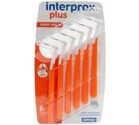 Cepillo Dental Interprox Plus Super Micro con Cabezal en Ángulo Elimina Placa Bacteriana en los Espacios Interdentales