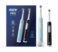 Cepillo dental oral-b pro 1 duo edition/ incluye 1 recambio/ negro y turquesa