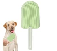Cepillo depilatorio para gatos, herramientas de depilación para gatos, cepillo de lengua para perros para el cuidado del pelaje, cepillo de doble cara, suave y eficaz para gatos y perros de corto