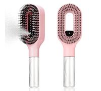 Cepillo desenredante 2 en 1 con pulverizador incorporado, 2-in-1 Water Spray Hairbrush, Detangling Brush with Built-in Mister, 50ml Water Reservoir Spray Comb for Wet & Dry Hair(A)