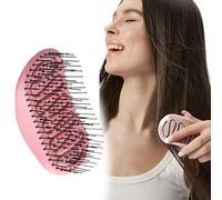 Cepillo Desenredante de Paja de Trigo Ligero Ergonómico Compacto Suave para Todo Tipo Cabello Cuidado Sin Rotura Diseño Cómodo Ideal para Viaje