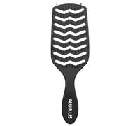 Cepillo desenredante de pelo ventilado | Cepillo desenredante para cabello húmedo o seco | Cepillo de ventilación curvado para secado rápido | El cepillo desenredante con ventilación profesional para