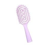 Cepillo desenredante orgánico para adultos y niños, peine de peinado rizado, recto y húmedo con mango ergonómico