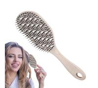Cepillo Desenredante Para Cabello | Cepillos De Masaje Con Paleta Y Control De Frizz - Peine Limpiador Accesorios Para Peinado Viaje Vacaciones Hotel Universitario Hogar Diario