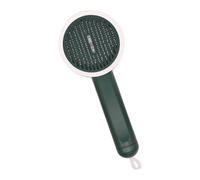 Cepillo Desenredante Slicker Para Perros | Peine Masajeador Para Gatitos,Cepillo Slicker Ergonómico Con Botón Liberador Para Aseo Diario De Mascotas