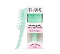 Cepillo desenredante Tangle Teezer Fine & Fragile Ultimate Desenreda y reduce la rotura. Mini cepillo de viaje para el cabello. Menta.