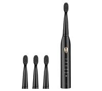 Cepillo Dientes Bambú Niño Cepillo de dientes eléctrico de cerdas suaves Set de regalo de cepillo de dientes eléctrico recargable para hombres y mujeres Cepillo Dientes Plegable