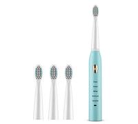 Cepillo Dientes Bambú Niño Cepillo de dientes eléctrico de cerdas suaves Set de regalo de cepillo de dientes eléctrico recargable para hombres y mujeres Cepillo Dientes Plegable