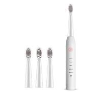 Cepillo Dientes Bambú Niño Cepillo de dientes eléctrico de cerdas suaves Set de regalo de cepillo de dientes eléctrico recargable para hombres y mujeres Cepillo Dientes Plegable