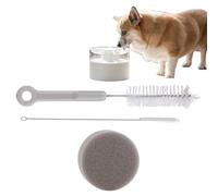 Cepillo dispensador de agua para gatos - Kit de limpieza para fuente de agua, cepillo de fregado y | Kit de limpieza para pozos de agua - Cepillo para dispensador de agua para gatos, accesorios para