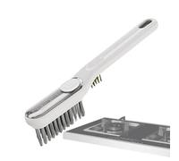 Cepillo dispensador de jabón para platos, cepillo dispensador de jabón - tipo de presión ajustable | Cepillo para lavavajillas con cabezal en V, adición de líquidos multiusos 2 en 1, cepillo