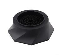 Cepillo distribuidor de agujas de espresso con cerdas de nailon para | Diseño de cabezal giratorio, cuerpo de plástico, mantenimiento diario de espresso, acceso de limpieza en profundidad