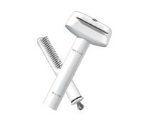 Cepillo eficaz para deshedding para mascotas, adecuado para gatos y perros, suave en la piel, fácil de limpiar, simplificación extraíble para perros de enfermería, peine de nudos