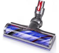 Cepillo eléctrico compatible con aspiradoras Dyson V7 V8 V10 V11 V15 Pieza de repuesto Limpiador de accionamiento directo Cabezal Turbina Boquilla para suelo (Versión mejorada Anti-enredo)