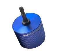 Cepillo eléctrico de limpieza de tubos de bronce, herramientas eléctricas consistentes de 15 mm, 22 mm, 28 mm, cerdas inoxidables para conductos de metal, herramienta de estropajo motorizado de bronce