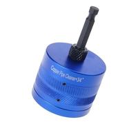 Cepillo eléctrico de limpieza de tubos de bronce, herramientas eléctricas consistentes de 15 mm, 22 mm, 28 mm, cerdas inoxidables para conductos de metal, herramienta de estropajo motorizado de bronce