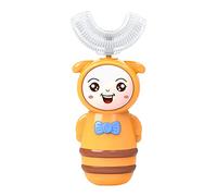 Cepillo Eléctrico Dientes Junior Cepillo de dientes eléctrico en forma de U para niños, cepillos de dientes automáticos, cepillo de dientes de dibujos animados para niños, Ofertad De Ultimo Minuto
