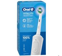 Cepillo eléctrico dientes Oral-B Vitality Precision Clean, Adulto, Cepillo dental oscilante, Pro-Timer 4 zonas, blanco