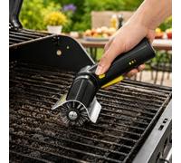 Cepillo Eléctrico para Barbacoa para Campingaz Attitude 2100 LX Grey, Cepillo de Limpieza BBQ Inalámbrico Recargable con Luz LED y Cabezal Rodante Reemplazable